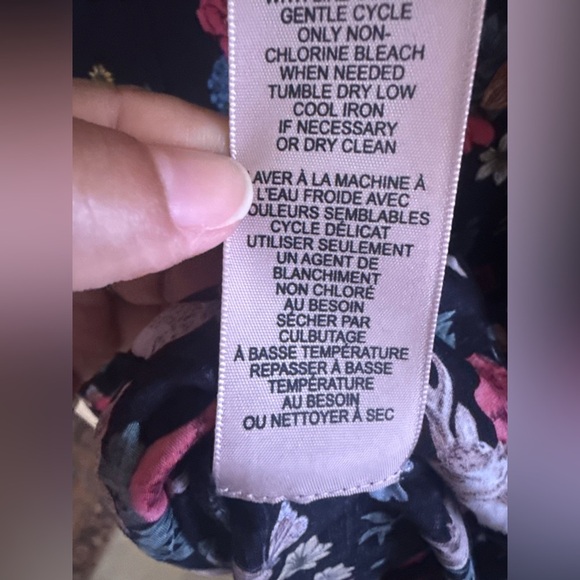 Philosophy Floral Short Sleeve Blouse floral and animal print 3/4 sleeves 2X - Picture 15 of 16